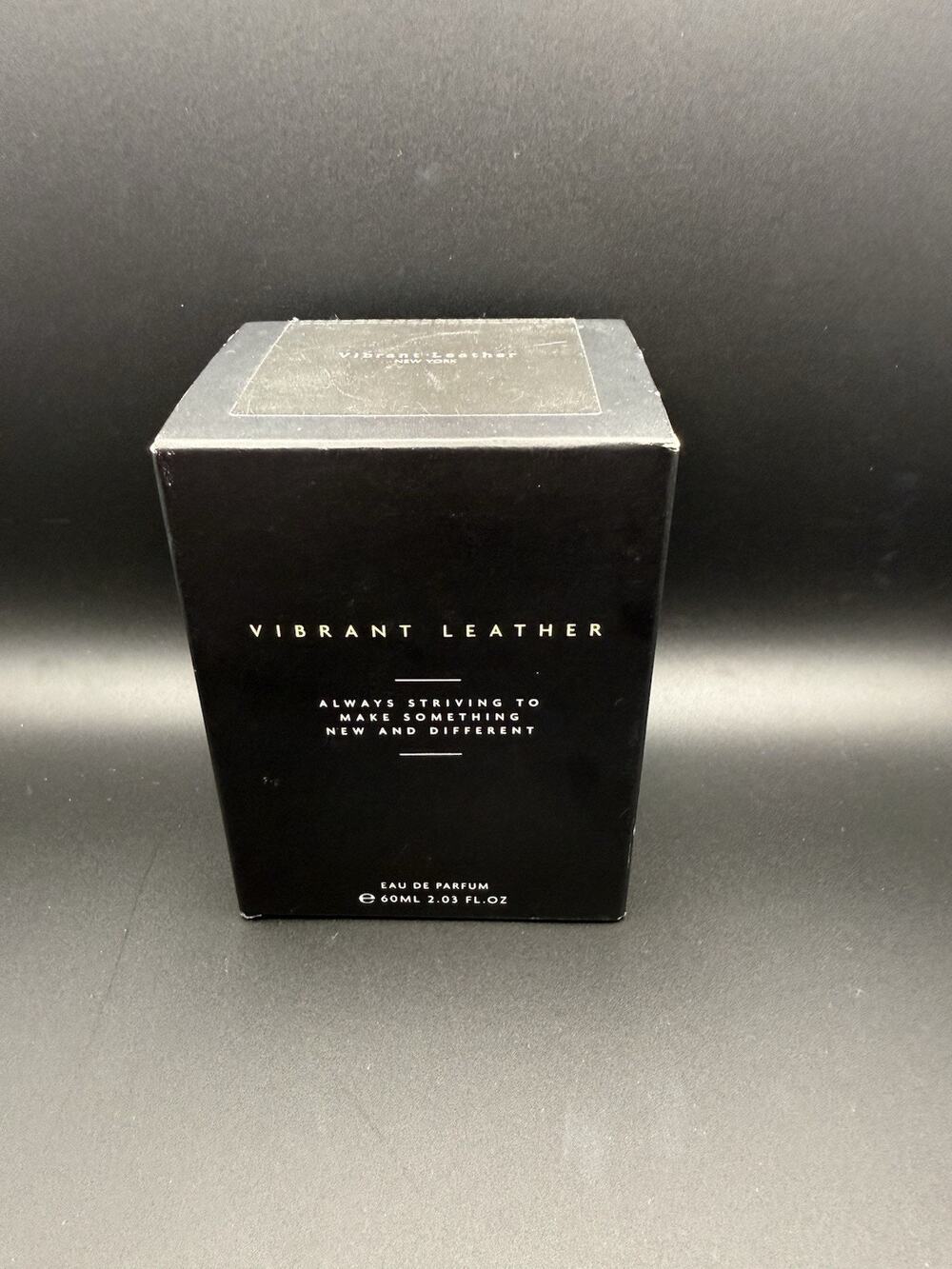 ZARA Vibrant Leather Eau de Parfum 2.03 oz 60ml Men’s Cologne New in Box
